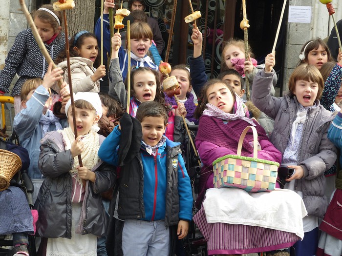 Urdelarderorekin hasi dira Inauteriak Eskoriatzan - 4