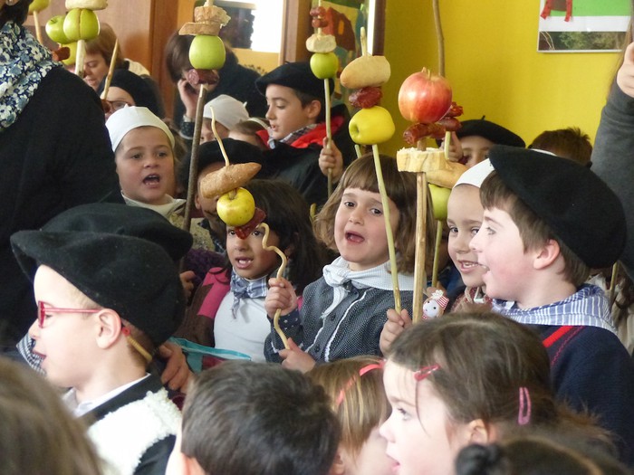 Urdelarderorekin hasi dira Inauteriak Eskoriatzan - 9