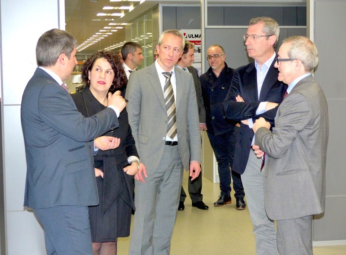 Ulmako instalazioak bisitatu ditu Markel Olano Gipuzkoako diputatu nagusiak