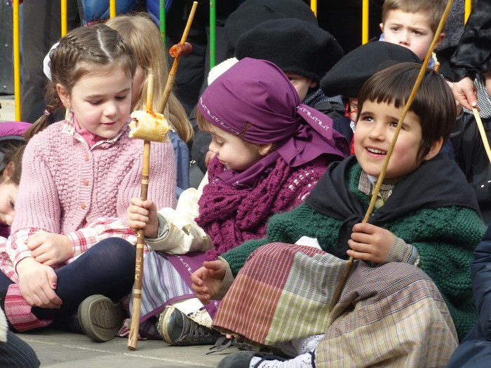 Urdelarderorekin hasi dira Inauteriak Eskoriatzan - 34