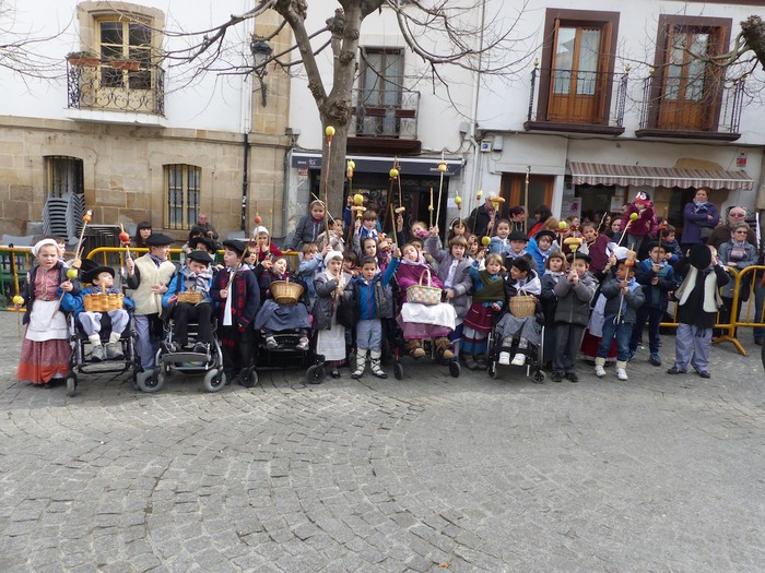 Urdelarderorekin hasi dira Inauteriak Eskoriatzan - 30