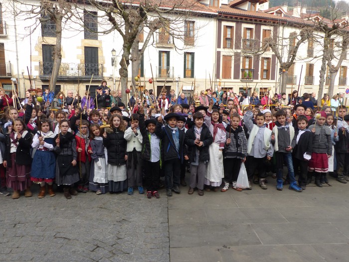 Urdelarderorekin hasi dira Inauteriak Eskoriatzan - 46