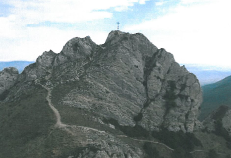 Mendi irteera Peña del Castillora