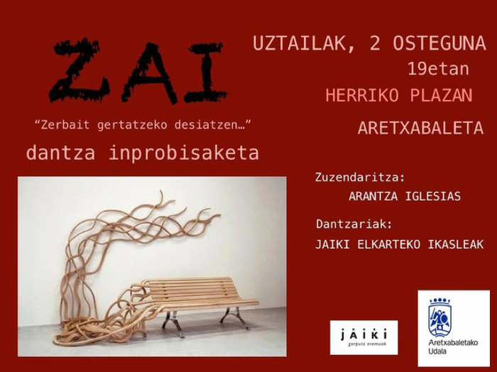Dantza inprobisazioa Jaiki elkartearekin