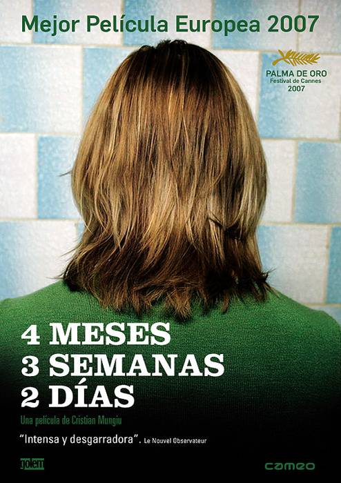 '4 meses, 3 semanas, 2 días' filma hurrengo eguaztenean