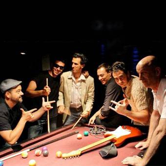The Pinball's blues party taldearen kontzertua