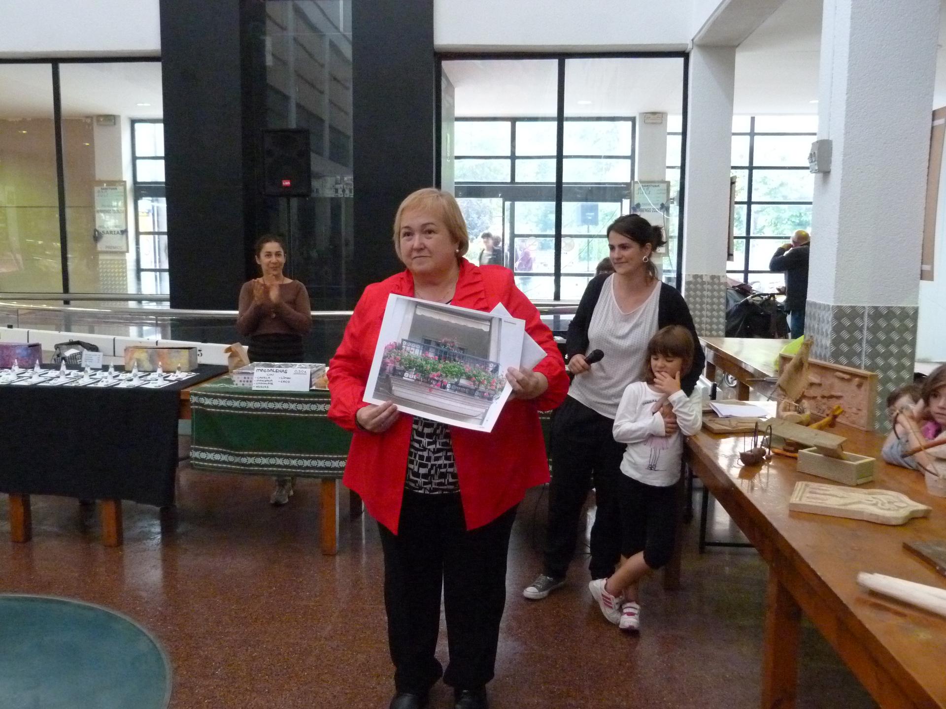 Pepi Lasaren balkoia, Bergarako ederrena.
Berak i