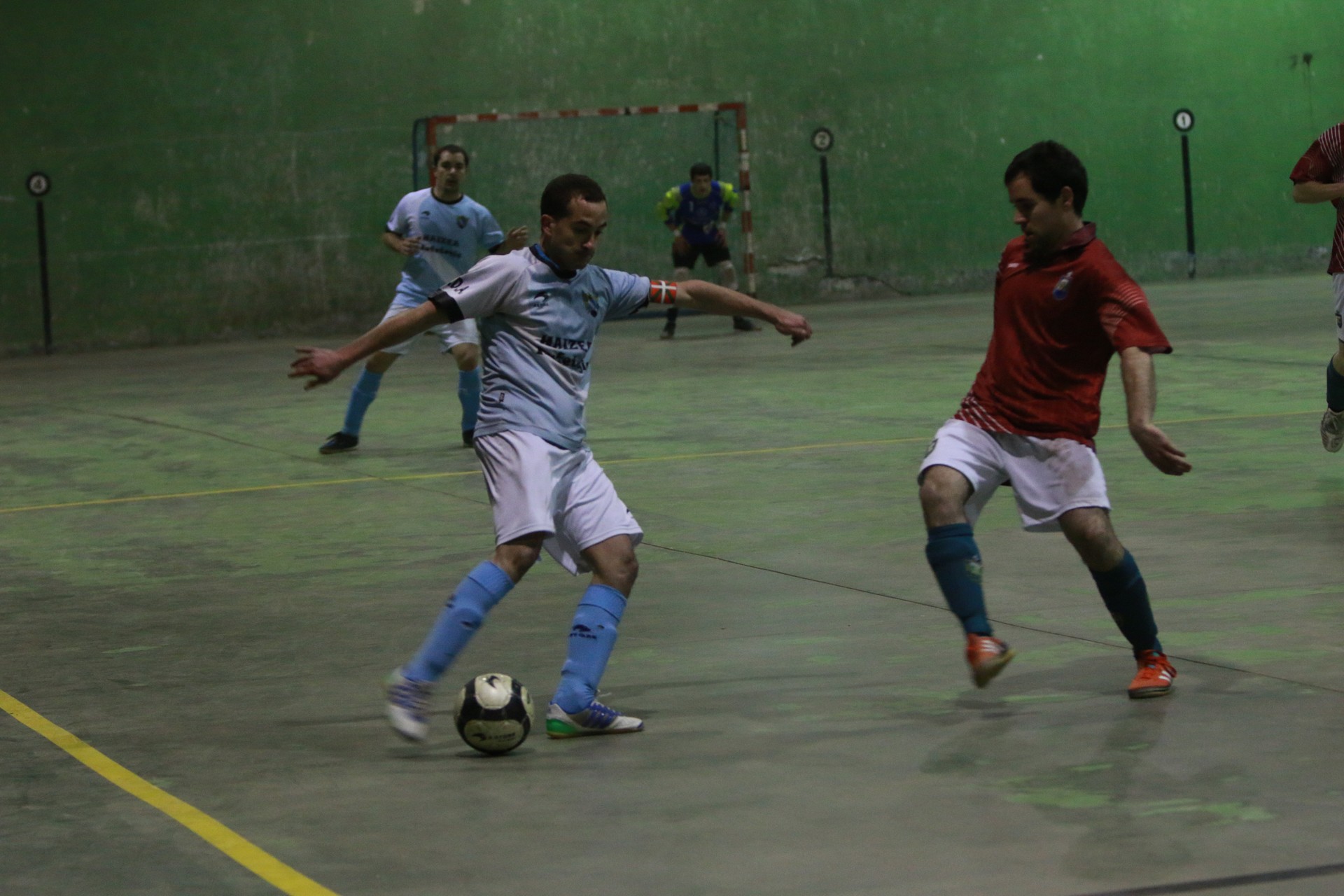 Azken minutuan galdu zuen Aretxabaletako areto futbol taldeak