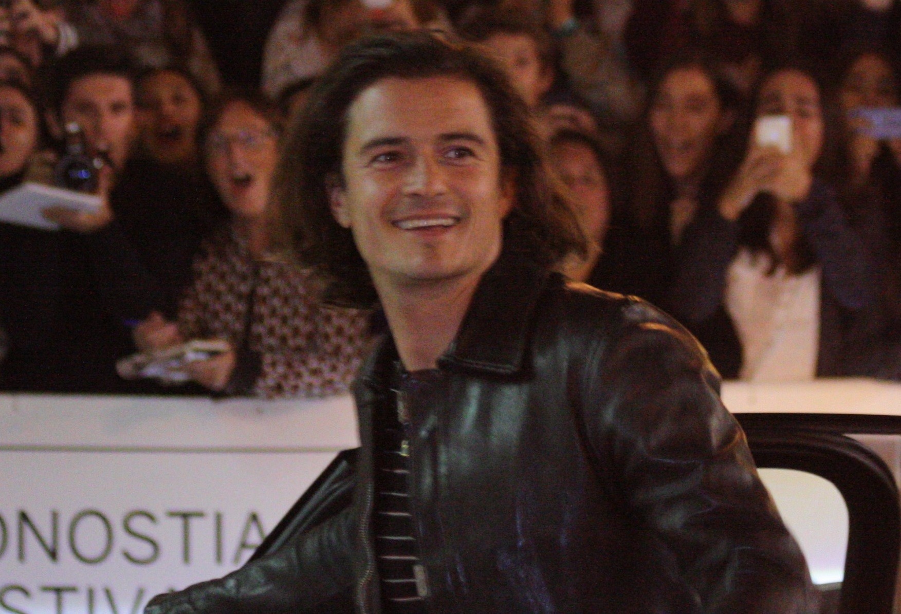 Iritsi da Orlando Bloom Donostiara