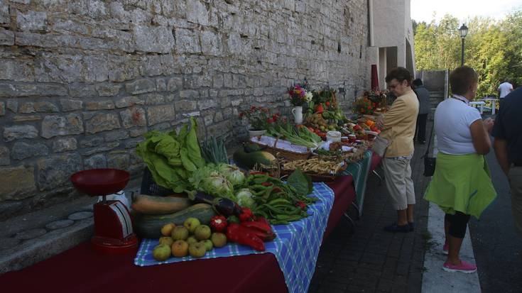 Askotariko ortuko produktuen dastaketa San Juan auzoan