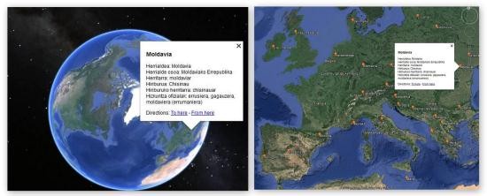 Euskarazko izenak ipini ditu UZEIk Google Maps-en, izendapen ofizialekin