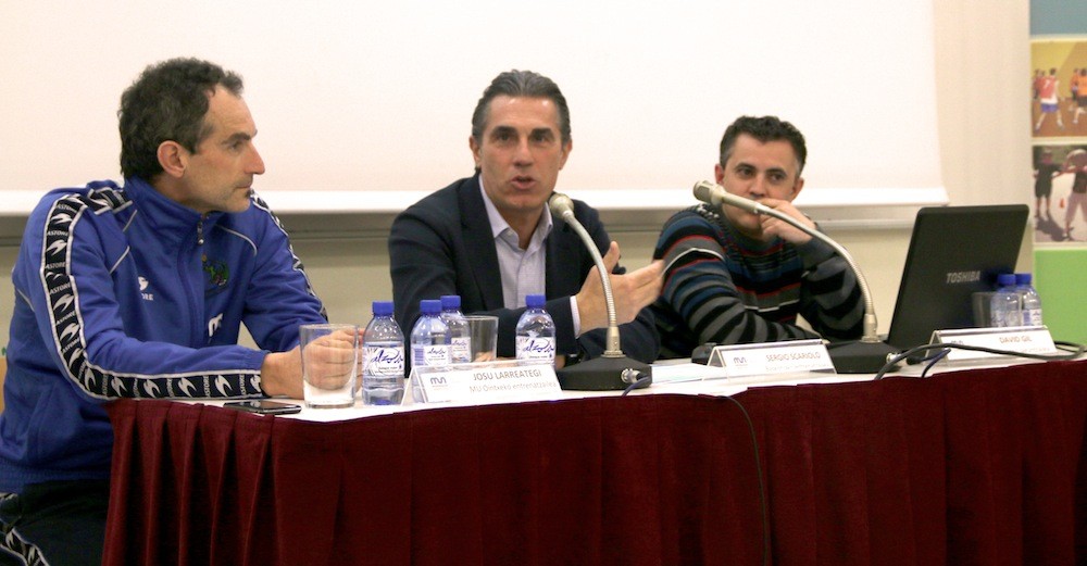 Sergio Scariolo: "Teknologiak berebiziko garrantzia du arerioaren jokaldi eta estrategiak aztertzeko"