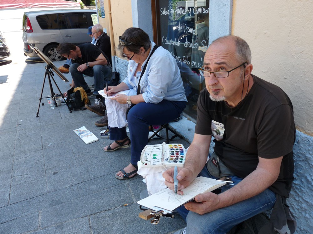 Euskal Herriko 'Sketchcrawl' topaketa
