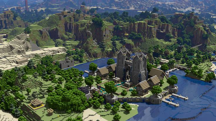 Minecraft zerbitzaria abiatu gura dute, euskaraz