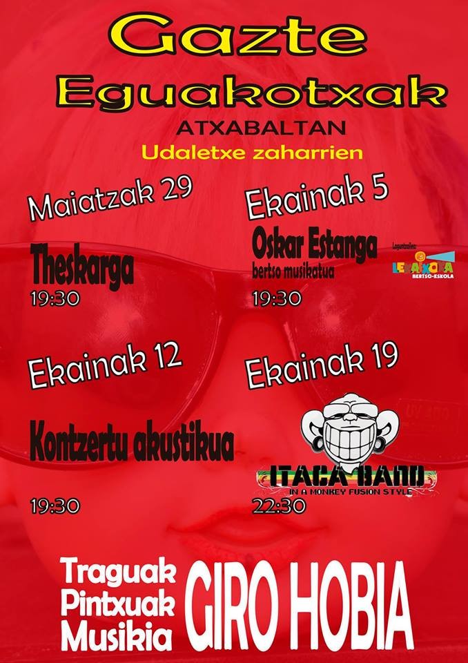 Eguakotxetarako plana!