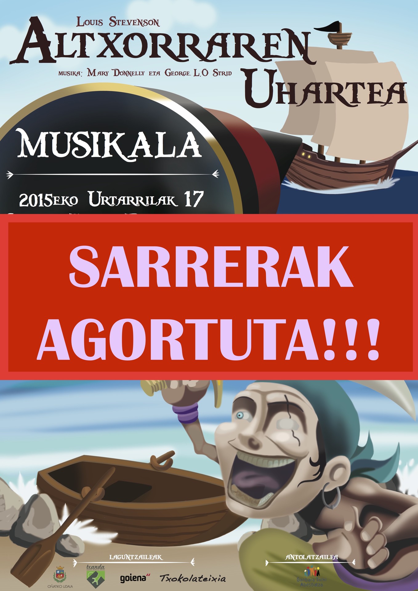 Sarrerak AGORTUTA!!! #AltxorrarenUhartea


Orai