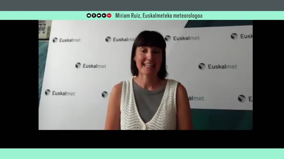 Miriam Ruiz: "Badakigu klima aldaketaren ondorioz bero-boladak maizago gertatuko direla eta luzeagoak izango direla"