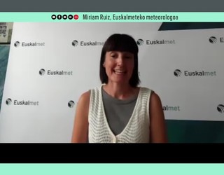 Miriam Ruiz: "Badakigu klima aldaketaren ondorioz bero-boladak maizago gertatuko direla eta luzeagoak izango direla"