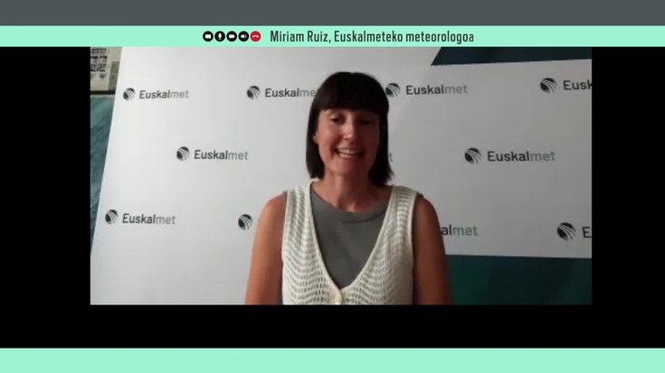 Miriam Ruiz: "Badakigu klima aldaketaren ondorioz bero-boladak maizago gertatuko direla eta luzeagoak izango direla"