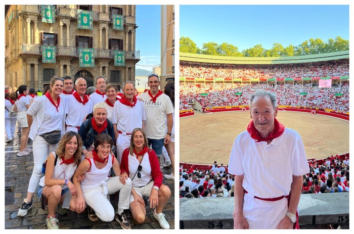 San Fermin jaietara joateko ametsa bete du Fermin Etxebarriak