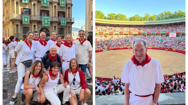 San Fermin jaietara joateko ametsa bete du Fermin Etxebarriak