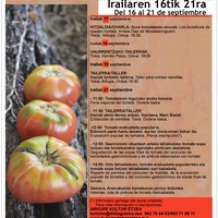 Aretxabaletako tomateraren astea: haurrentzako tailerra