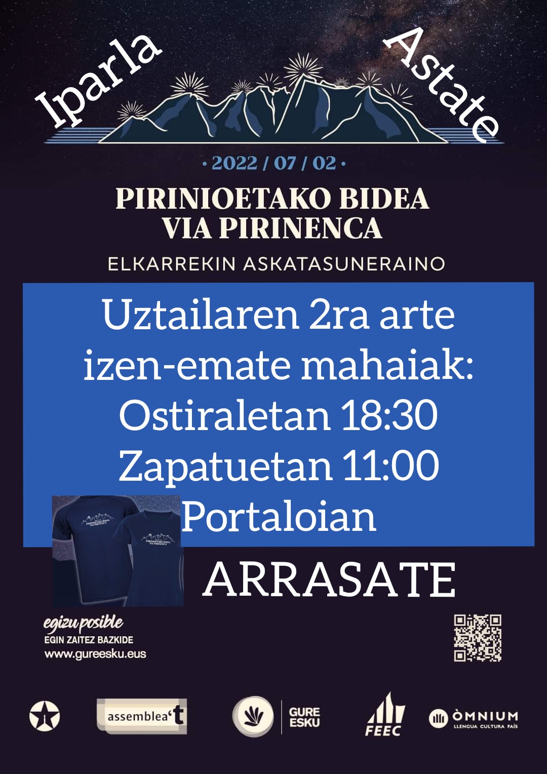 U2. Pirinioetako bidea-Via Pirinenca