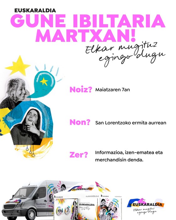 Euskaraldiaren gune ibiltaria Oñatin