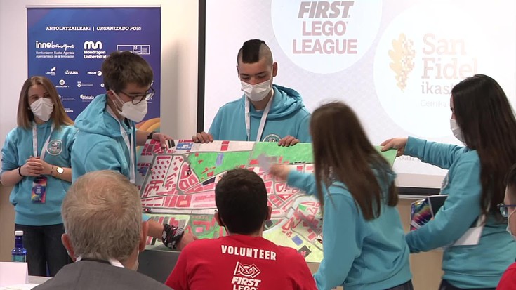 'First Lego League' txapelketaren Euskadiko finala Arrasaten