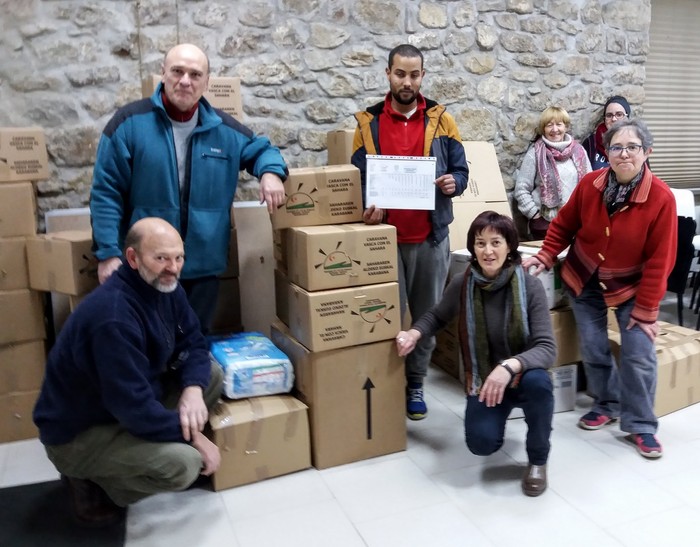 488 kilo elikagai bildu ditugu, mila esker!