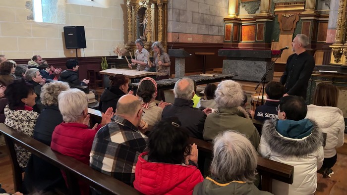 Bedoñan arrakasta izan du Thierry Biscaryren eta Oreka TX-ren kontzertuak