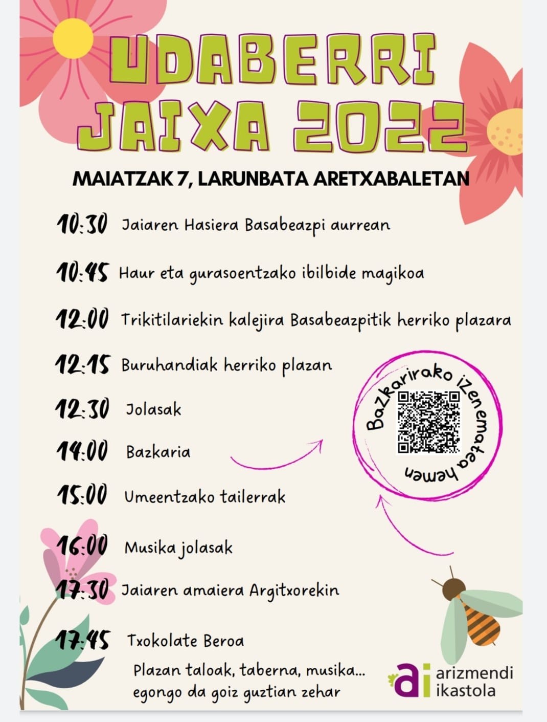 Udaberri jaia bueltan da
