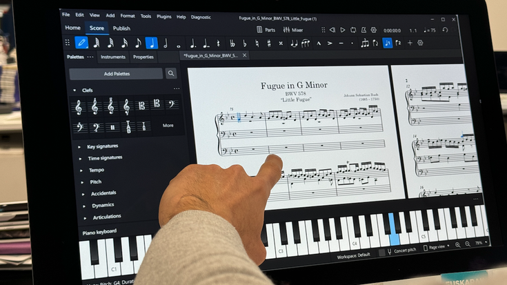 Musescore programaren ikastaroa, otsailaren 5ean hasita