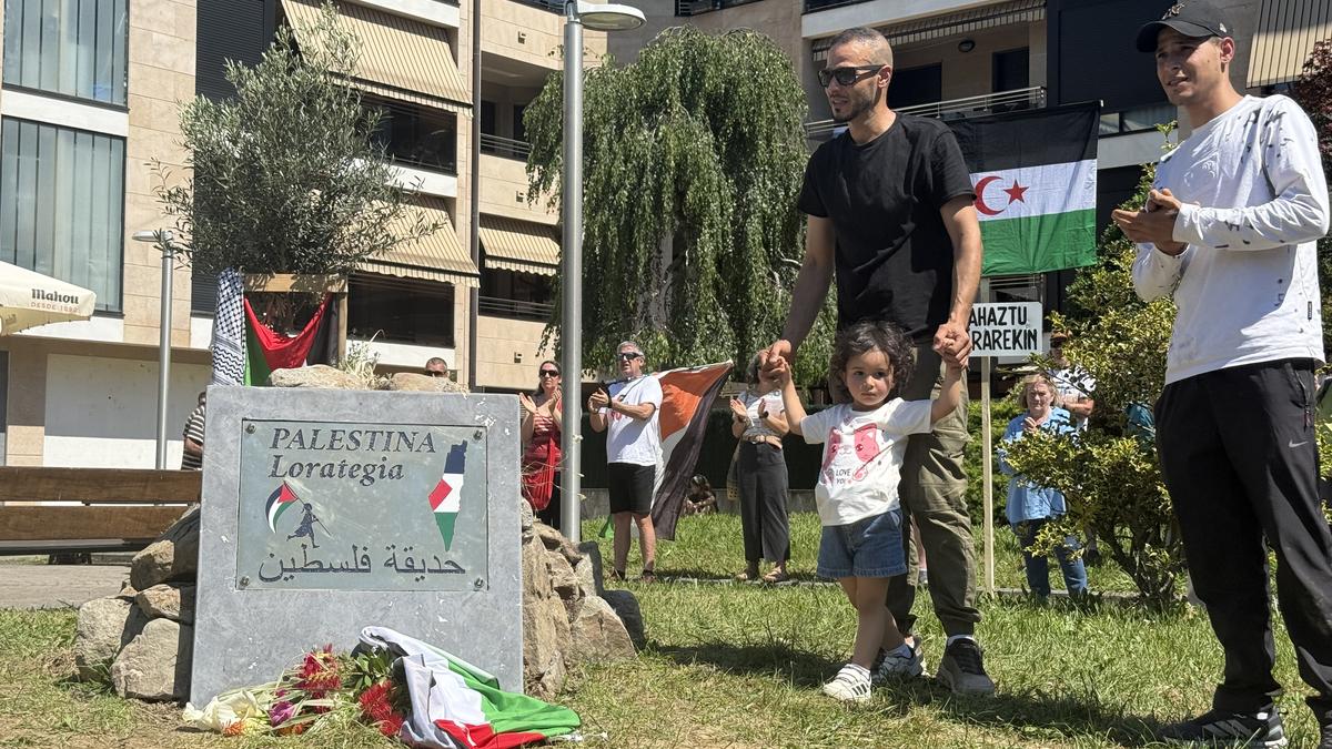 Oñatik Palestina lorategia du gaurtik