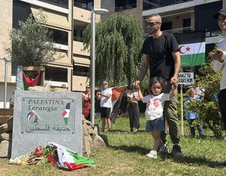 Oñatik Palestina lorategia du gaurtik