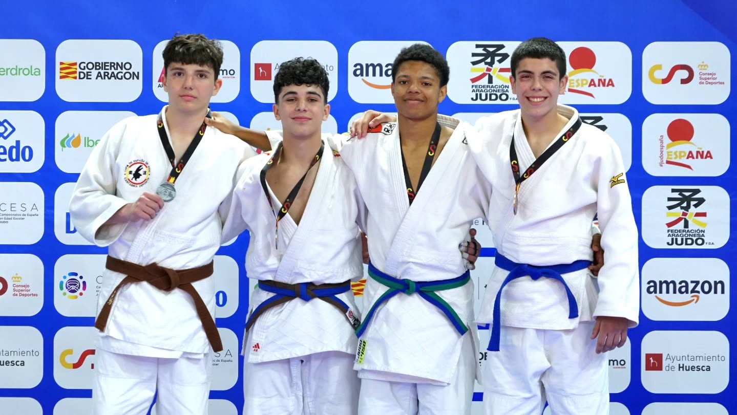 Desorekako kirolariak Espainiako eskolarteko judo txapelketan