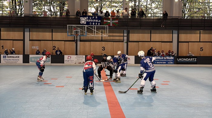 Partidu bat irabazita hasi du Espainiako liga Burdiñolako alebinen taldeak