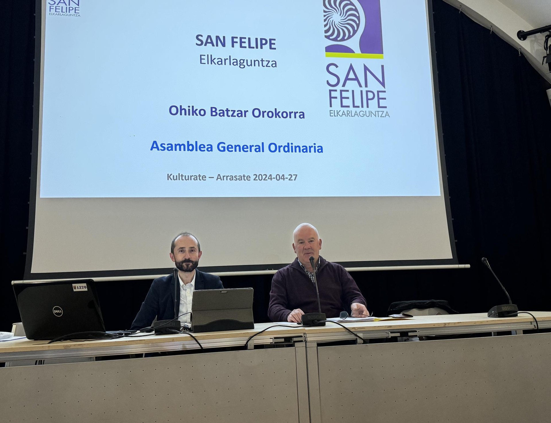 San Felipe Elkarlaguntzak ohiko batzarra egingo du zapatuan