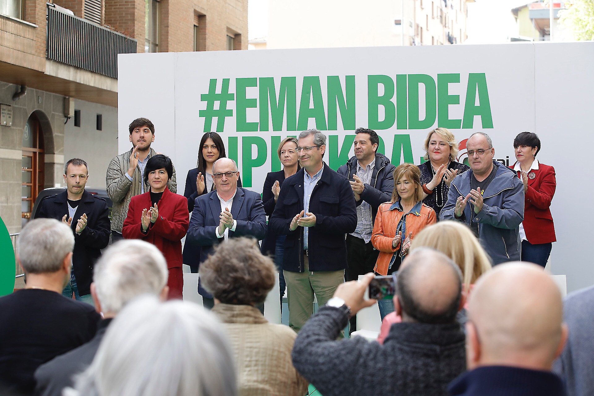 “Gure proiektuari bidea ematea eskatzen dugu, guztion artean Gipuzkoa indartsua eraikitzeko”