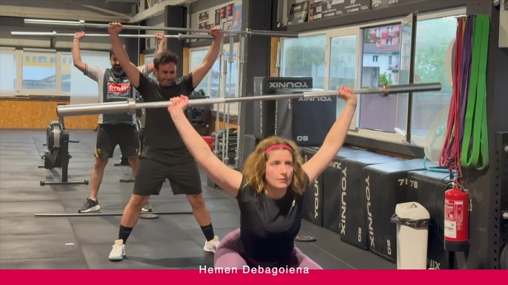 'Hemen Debagoiena': Hybrid Race fitness modalitatea eta astearen errepasoa iruditan
