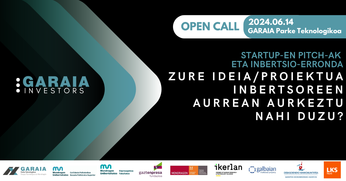 Start-up edo negozio ideia bat duzu eta inbertsoreen aurrean aurkeztu nahi duzu?