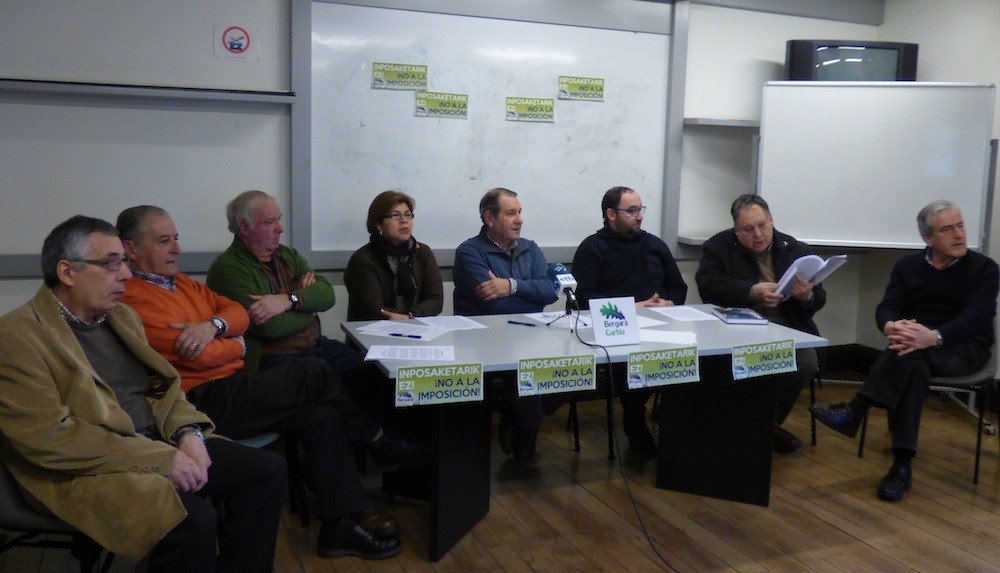 Bergara Garbia: "Aurretik genuen jarrera berdina mantenduko dugu eta protesta ekintza berriak antolatu"