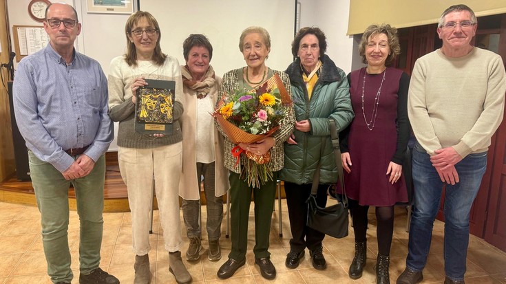 Tere Zubia Uriartek jaso du aurtengo Pake Lekuko aitortza saria