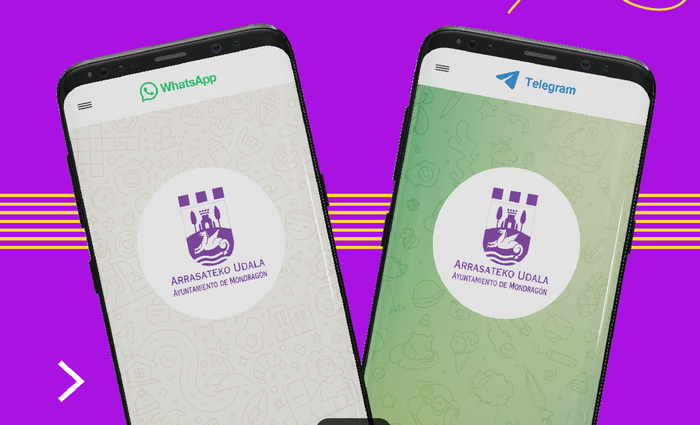 Whatsapp eta Telegram kanal berriak ireki ditu Arrasateko Udalak