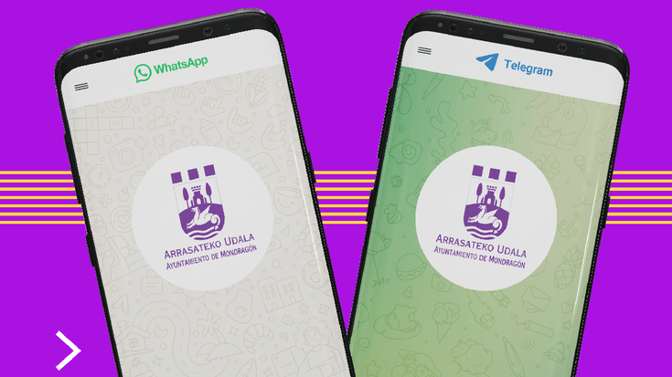 Whatsapp eta Telegram kanal berriak ireki ditu Arrasateko Udalak