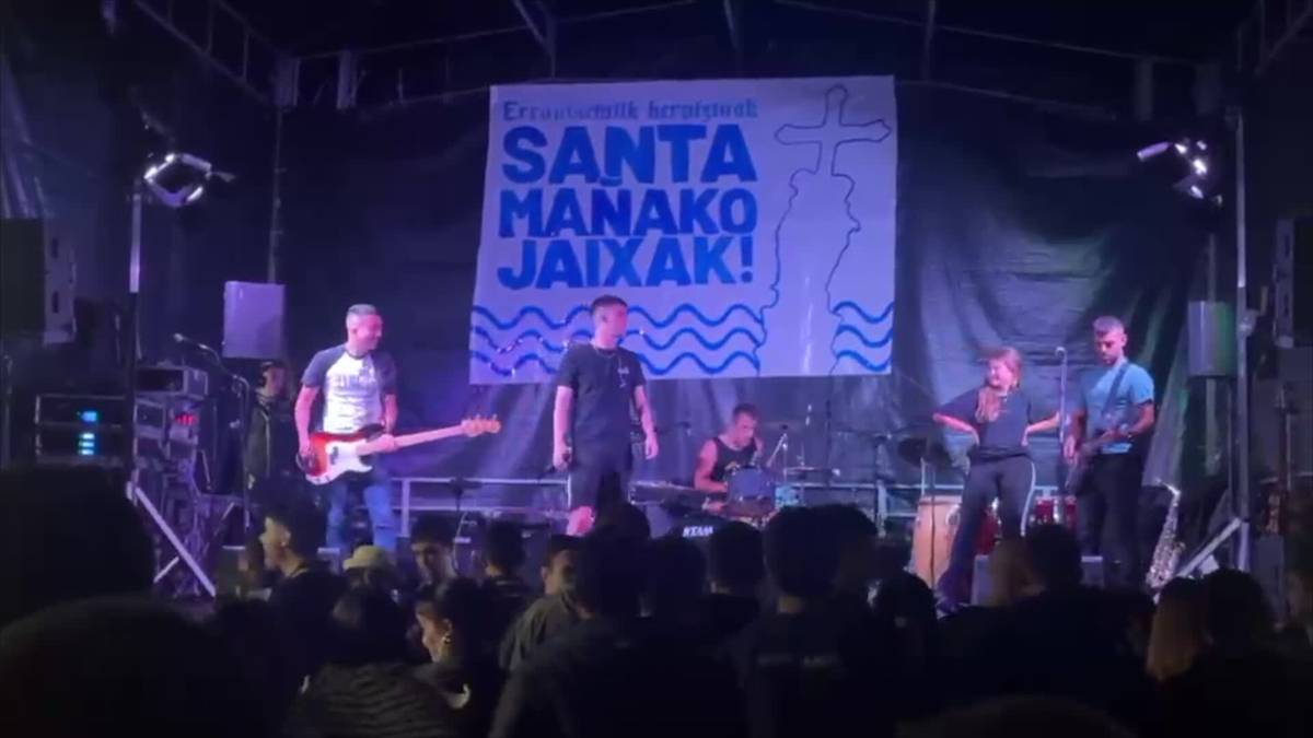 Nehor taldea Oñatiko santamaña jaietan