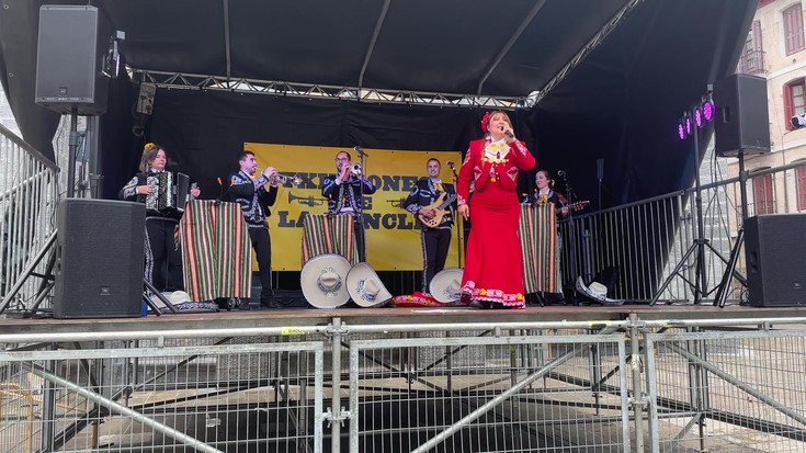 Txingones de la Rencle taldeak borobildu du Mariatxi Festa