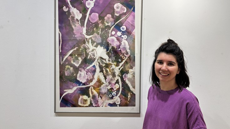 Euri Bruña Iturbe: "Ikusleari zerbait iradokitzea eta barruan zerbait sorraraztea da nire helburua"