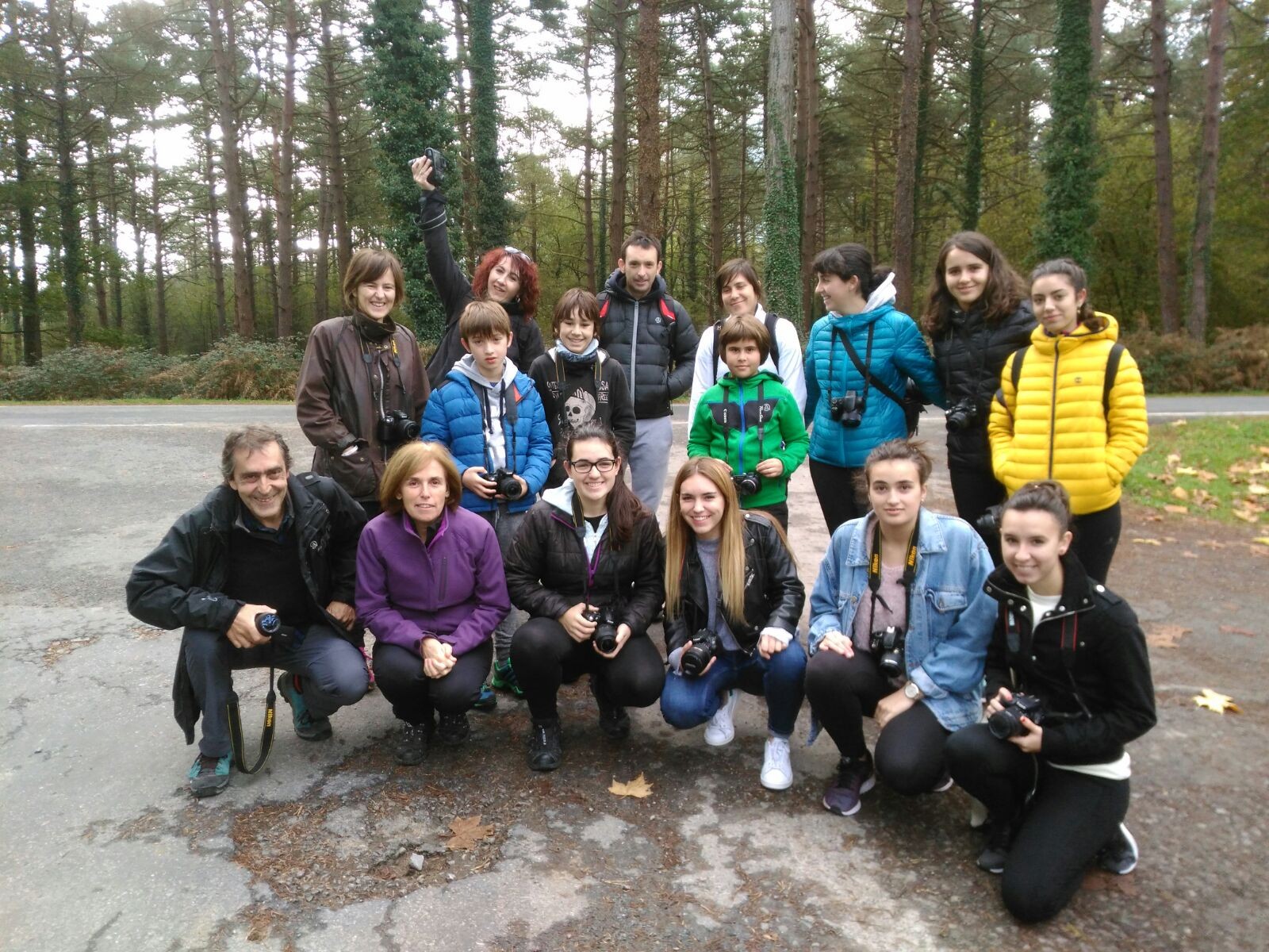 "Espero baino jende gehiagok" hartu du parte lehenengo fotografia irteeran