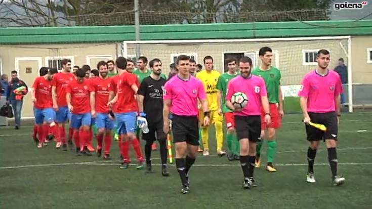 'Harmailatik' kronika: Aloña Mendi eta Antzuolaren arteko futbol derbia